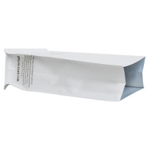 Plastic Zip Lock Empty Tea Pouch Tea Package Paper Kraft Bag Flat Bottom Bag