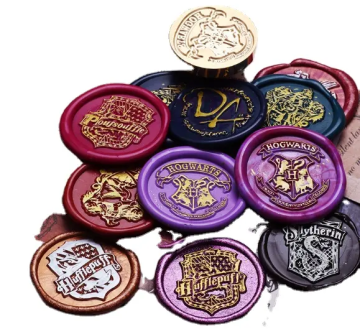 Custom Hogwarts Magical Brass Stamp Head for Wax Seals