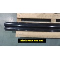 Black Condutive Peek Rod Antiestatic