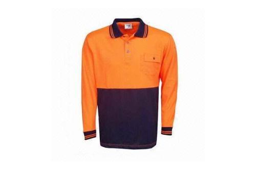 Men's Long-sleeved Polo Shirt