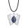 Butterfly Gemstone Pendant Necklace For Women Girls Beautiful Animal Crystal Necklaces Jewelry