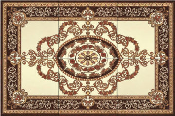 polished crystal ceramic tiles with golden line