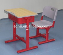 Auto adjustable student school desk and chair