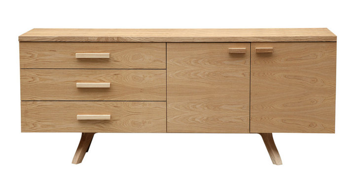 Charles retro modern credenza cabinet