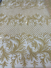 2022 The latest high quality glitter sprinkled on glitter women's fabric tulle fabric