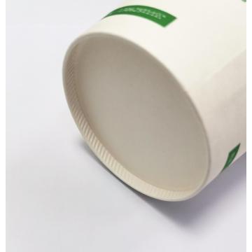 Tasses chaudes en papier de thé de café jetables compostables 10oz