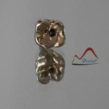 Dental implant full metal gold crown