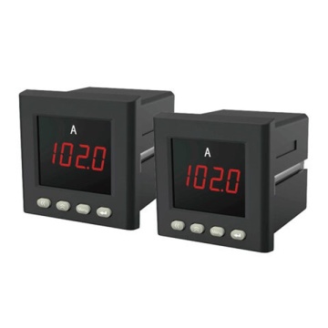 Smart Single Phase LED Display Panel Ampere Meter