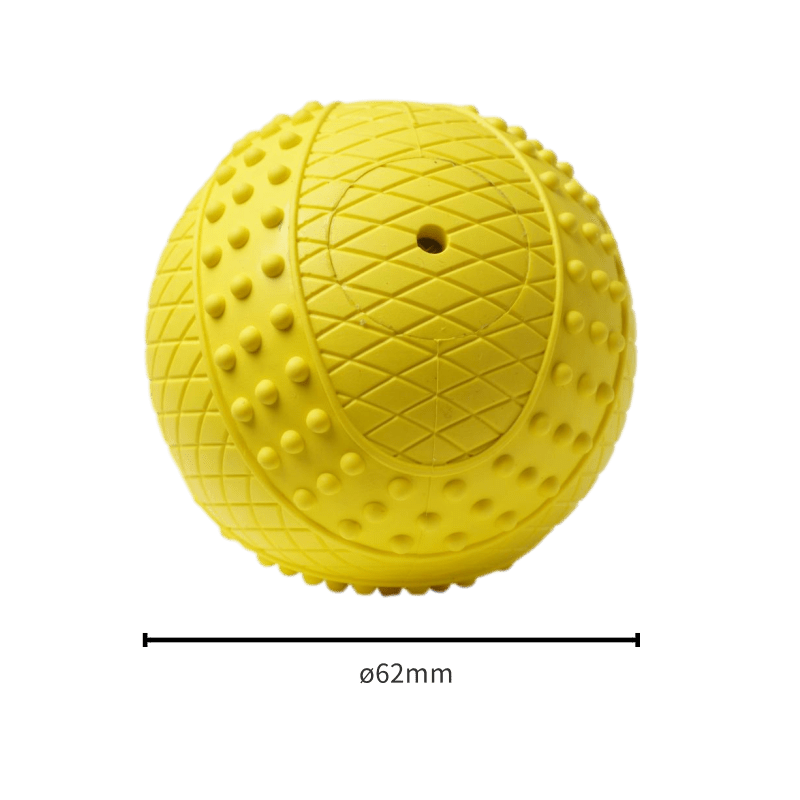 Ball Toys Innovations Balle de tennis en caoutchouc pour chien