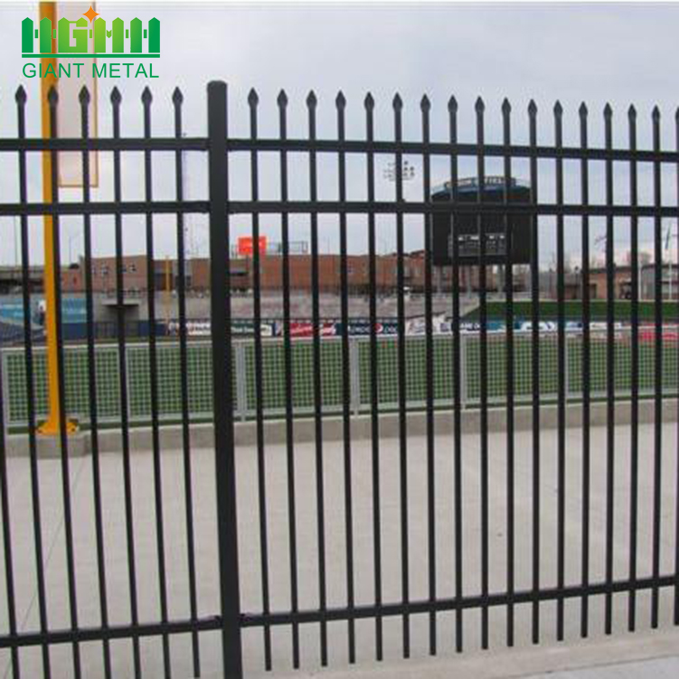 Powder Coated Cheap Wrought Iron Zinc Steel Fence