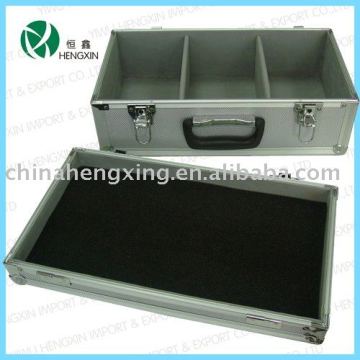 aluminum cd dj case box,hard instrument suitcase