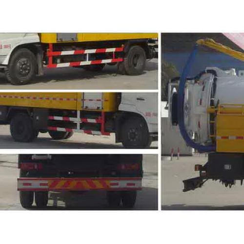 Dongfeng Sewer Cleaning Vacuum Tank Mengisap Truck