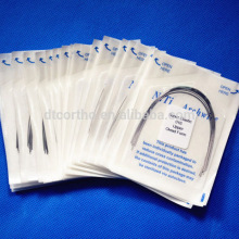 Dental materials square/Ovoid/ Natural /Tapered form round rectangular archwires