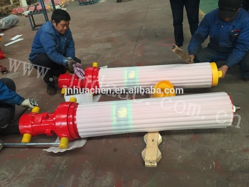 50 tons Telescopic hydraulic cylinder for tipping trailer