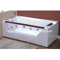 White Acrylic Sanitary Whirlpool Massage Bathtub (OL-675)