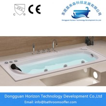 Embedded bathtub whirlpool jet tub