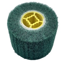 120mm x 100mm Emery Cloth Drawing Wheel 120# Flap Wheel for Grinding