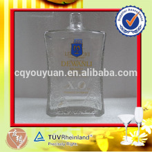XO/Brandy Bottle Mexico Tequila Glass Bottle Square Glass Bottle 700