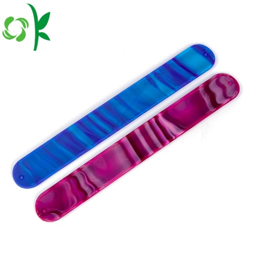 Mistura de pulseira de silicone Slap pulseiras de cores maravilhosas