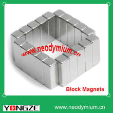 Neodymium Block Magnet Application For Motor Molder and Electronic Parts
