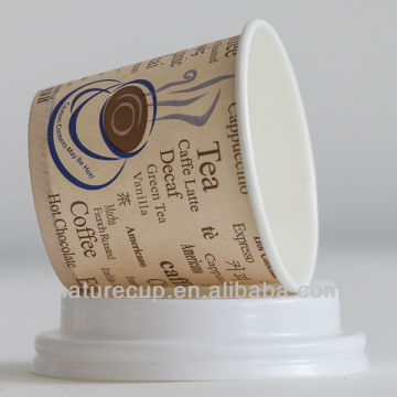 various sizes vending paper cup