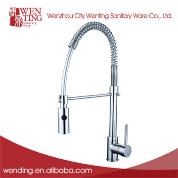 Professional retractable contemporary style flexible kitchen faucet