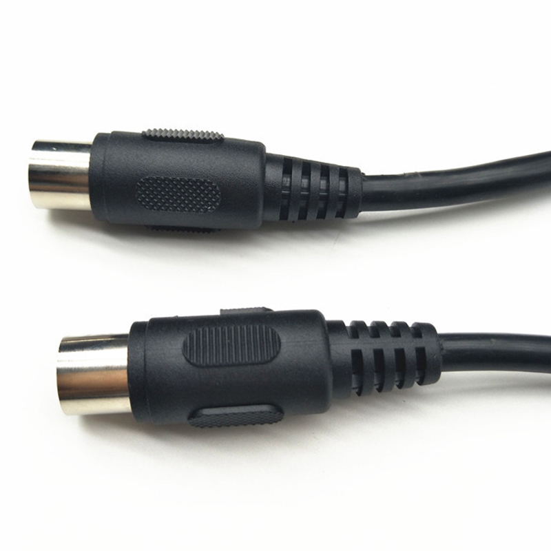 7 pin din cables trailer plug signal connector cables 4 5 6 7 8 9 10 13 pin midi mini din male connector  audio midi din cable