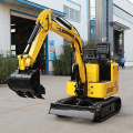 Best-selling global 0.8ton 1ton 1.5ton digger compact excavators with bucket for sale