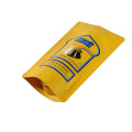 Lindas bolsas de papel Kraft de sellado de calefacción con estampado con estampado