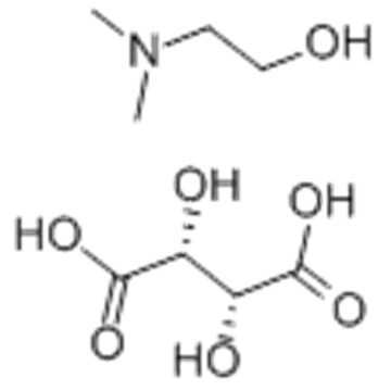 HIDRÓGENO 2-DIMETHYLAMINOETHANOL L - (+) - TARTRATE CAS 29870-28-8