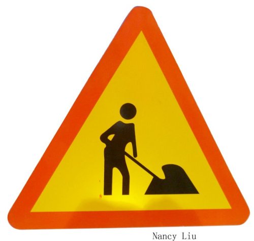HOT SOLD road safety sign