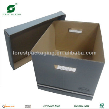 FOLDING CARDBOARD FILE BOX