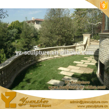 hot sale outdoor nature stone railing balusters sculpture