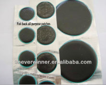 top-quality radial patch in green edge