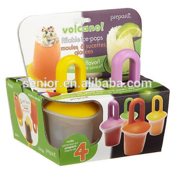 4pcs set ice-pops tray mould popsicle mold ice cube tray homemade ice tray ice lolly mould