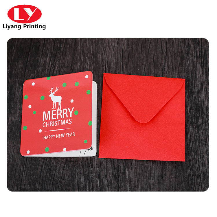 Paper Card With Envelope