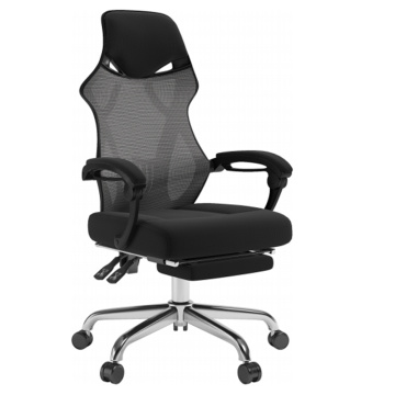 mesh swivel office chair with ottoman