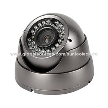 CCTV dome camera, 1/3'' Sony Effio-E, 700TVL, with OSD menu