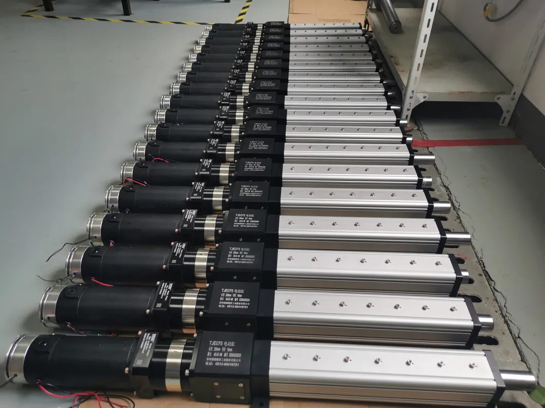 Высокі прамысловы клас з нізкім узроўнем шуму электрычнага лінейнага прывада