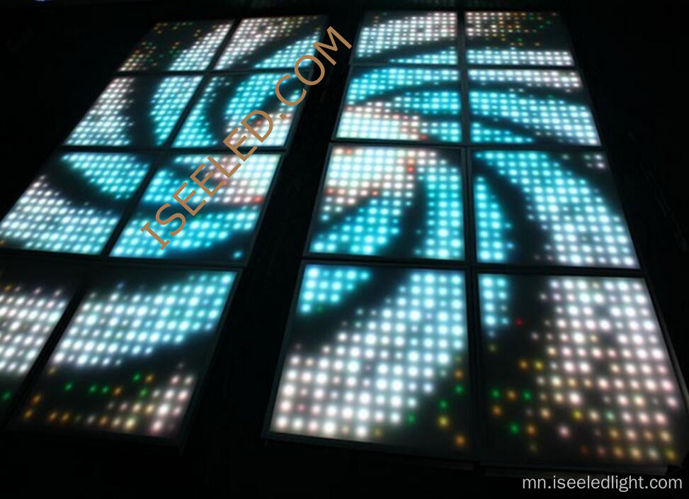 Диско бүрэн өнгөт дэвсгэрийн LED самбарын гэрэл