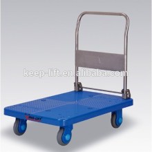 Silent Castor Plastic Platform Truck