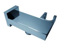 Brass Flat Square Shower Holder