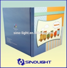 Good quality blank hardcover book 4C/0C printing book