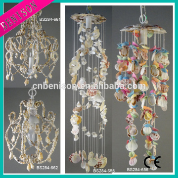 Shell Chandelier Pendant, Shell Layered Chandelier (Item no. BS284-661/662)