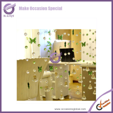 K4358 butterfly beaded curtain, animal bead curtain, vintage bead curtain