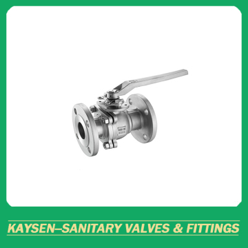DIN Sanitary flanged ball valves manual