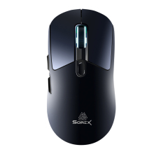 Professional Max Ergonomic Wireless Mouse - 4K, 2.4G Wireless/Wired Rechargeable Gaming Mouse