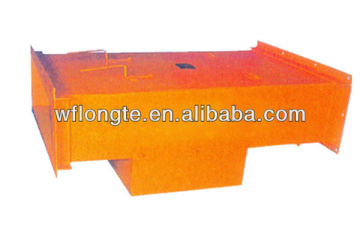 Pipeline type permanent magnetic iron separator