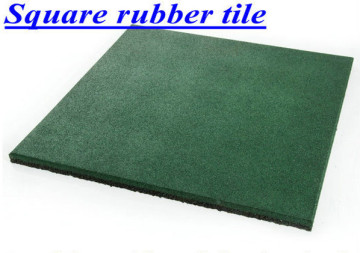 square rubber tile