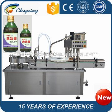 High quality Automatic alcohol filling pluging and capping machine(explosion proof)